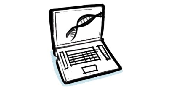 Hypor drawing laptop genetics