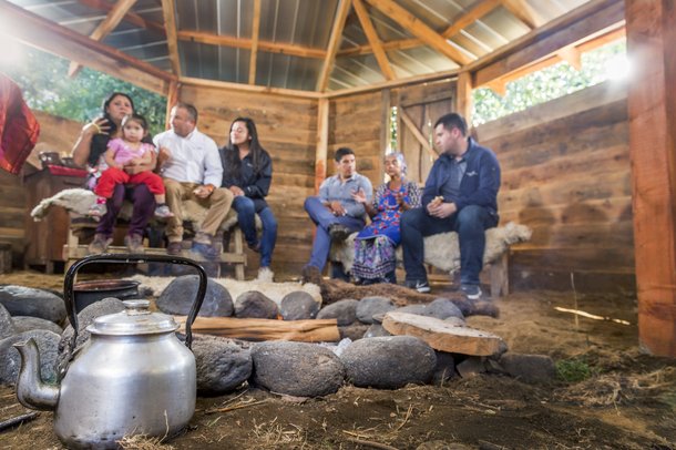 Mapuche ceremony