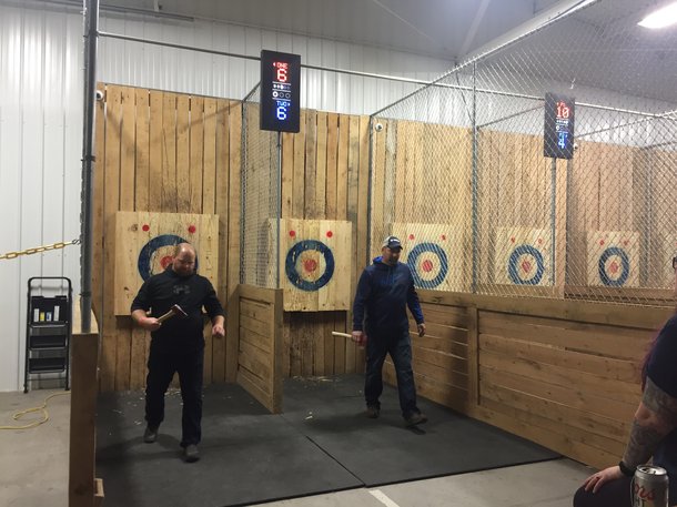 axe throwing YGC