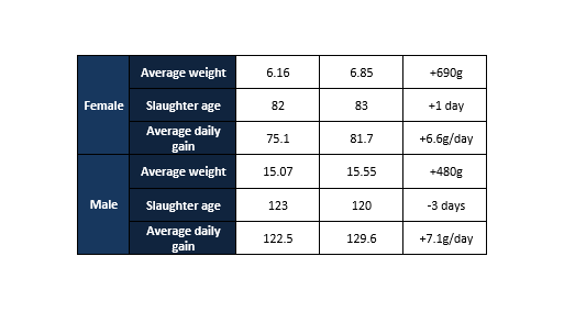 Optima table half 2